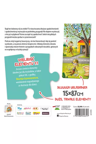 Puzzle 24 el. Uk�adam i opowiadam. Spadochroniarze Edgard