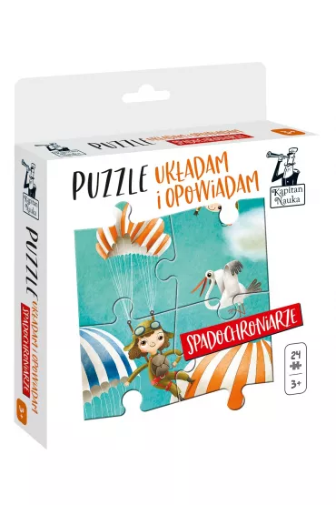Puzzle 24 el. Uk�adam i opowiadam. Spadochroniarze Edgard