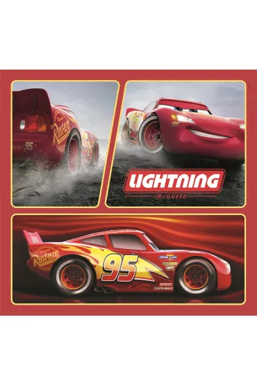 Puzzle 3x48 el. SuperColor. Cars Clementoni