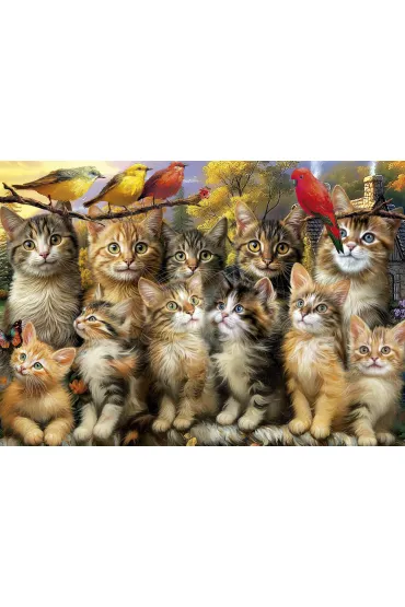Puzzle 500 Koci�ta i Ptaki 113395 Educa