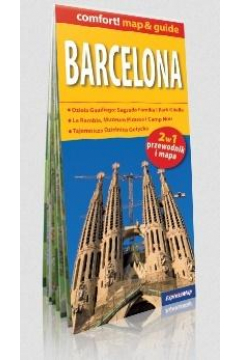 Comfort! map&guide Barcelona 2w1
