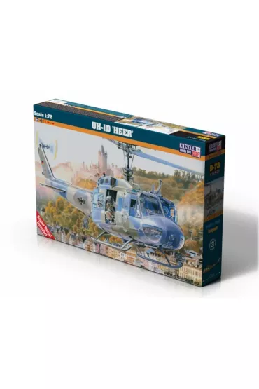 Model helikoptera do sklejania Bell UH-1D HEER 1:72 D-79 Mastercraft
