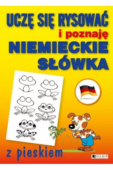 Ucz� si� rysowa� i poznaj� niemieckie s��wka z pieskiem