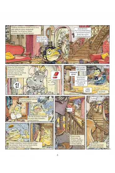 M�j pierwszy komiks 5+ Nieproszeni go�cie. O czym szumi� wierzby. Tom 4 - Michel Plessix