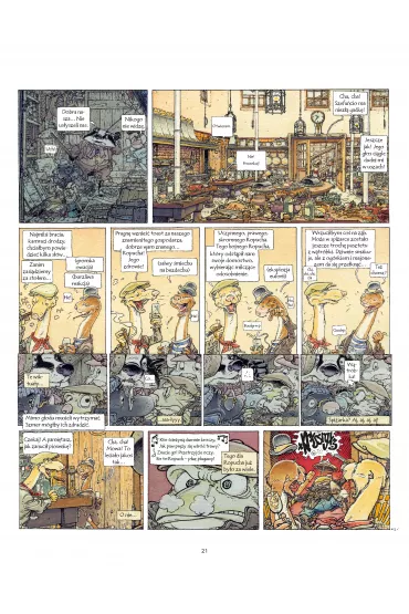 M�j pierwszy komiks 5+ Nieproszeni go�cie. O czym szumi� wierzby. Tom 4 - Michel Plessix