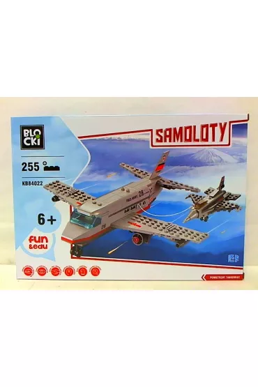Klocki Blocki - samoloty 255el. *