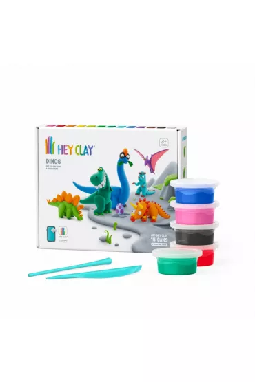 Masa plastyczna Hey Clay Dinozaury HCL15016 Tm Toys