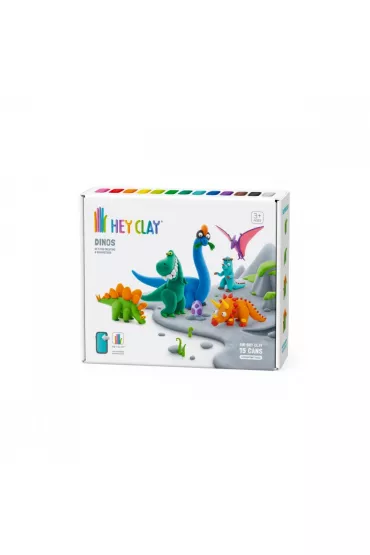 Masa plastyczna Hey Clay Dinozaury HCL15016 Tm Toys
