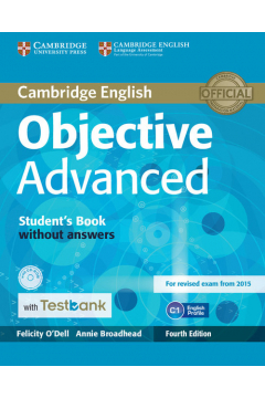 Objective Advanced. Fourth Edition. Student's Book without Answers with CD-ROM with Testbank