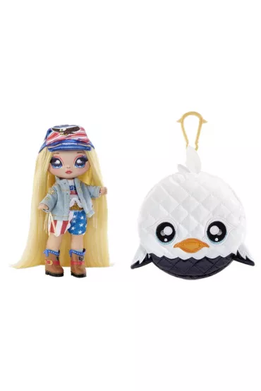 Na! Na! Na! Lalka z torebk� Seria 2 Surprise 2-in-1 Fashion Doll AND Purse Glam 579236 Mga Entertainment