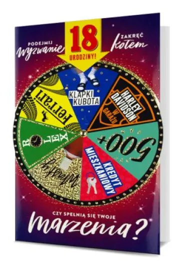 Pan Dragon Karnet B6 Urodziny 18