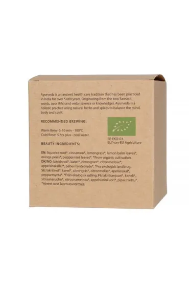 Teministeriet Ayurveda Beauty Organic Herbata zioowa sypana 100 g Bio