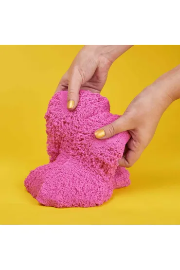 Piasek kinetyczny Kinetic Sand b�yszcz�cy r�owy  900g Spin Master