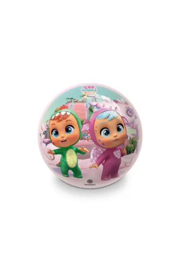 Pi�ka gumowa 23cm Cry babies bio ball Mondo