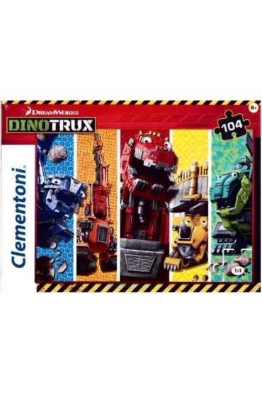 Puzzle 104 el. Dinotrux Clementoni