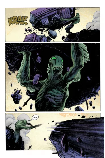 Mroczne i straszliwe. Abe Sapien. Tom 1 - Allie Scott, John Arcudi, Mike Mignola, Max Fiumara, Sebastian  Fiumara