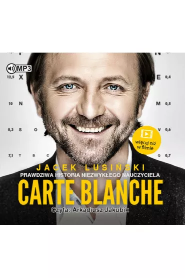 Audiobook Carte blanche CD - Jacek Lusi�ski