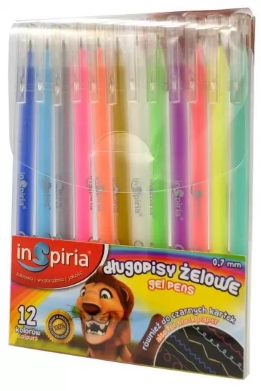 InSpiria D�ugopisy �elowe 12 szt.