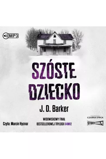Audiobook Sz�ste dziecko CD - J. D. Barker