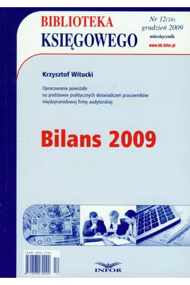 Biblioteka Ksi�gowego 2009/12 Bilans - Krzysztof Witucki