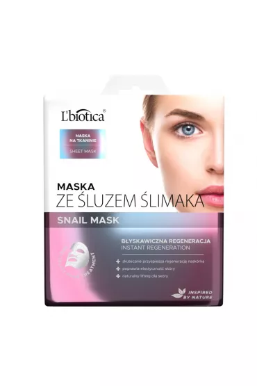 LBiotica Regeneruj�ca maska do twarzy na tkaninie 23 ml
