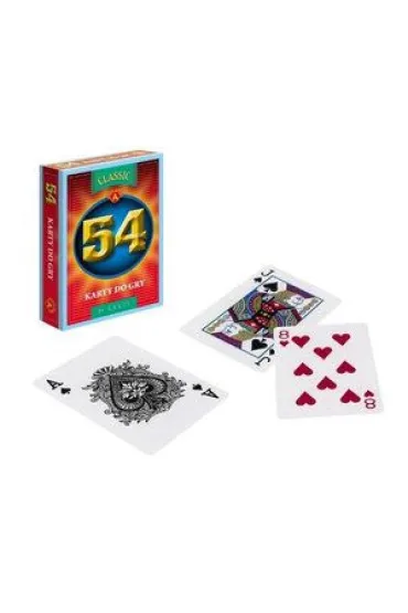 Klasyczne karty do gry. 54 karty