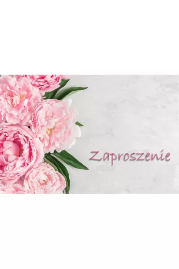 Trend Zaproszenie Uniwersalne 10 szt.