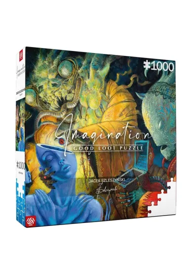 Puzzle 1000 el. Imagination: Jacek Szleszy�ski The Gift / Dar Good Loot