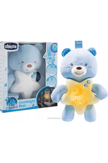 Mi� na dobranoc. Niebieski Chicco