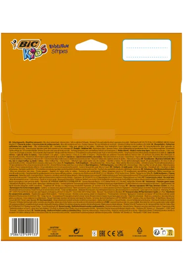 Bic Kredki Eco Evolution Stripes 24 szt.