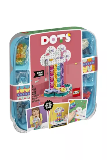 LEGO DOTS T�czowy stojak na bi�uteri� 41905