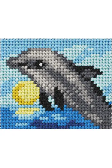 Haft. Moje pierwsze wyszywanie - Delfin Anex-bis