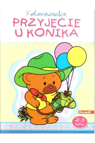 Kolorowanka. Przyjecie u konika *