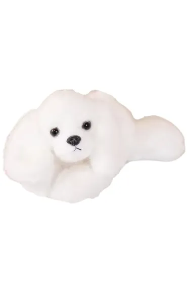 Maskotka Malta�czyk bia�y 30cm LeanToys