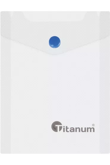 Titanum Teczka A6 kopertowa pionowa bezbarwna