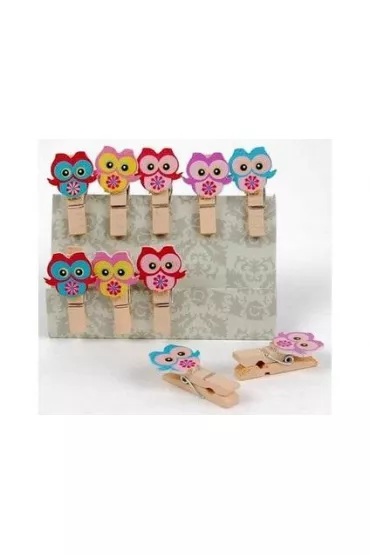 Fandy Klamerki ozdobne Shapes S�wki 10 szt.