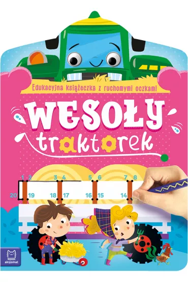 WESO�Y TRAKTOREK. EDUKACYJNA KSI��ECZKA Z RUCHOMYMI OCZKAMI - Anna Podg�rska