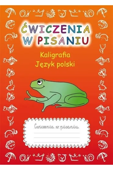 �wiczenia w pisaniu. Kaligrafia. J.Polski (z �ab�) - Beata Guzowska
