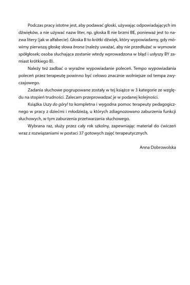 Uszy do g�ry! - Anna Dobrowolska