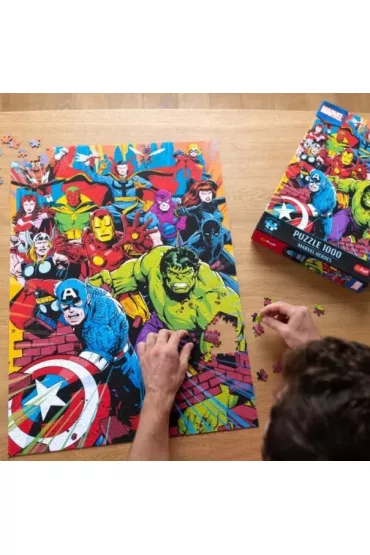 Puzzle 1000 el. Marvel Heroes Trefl