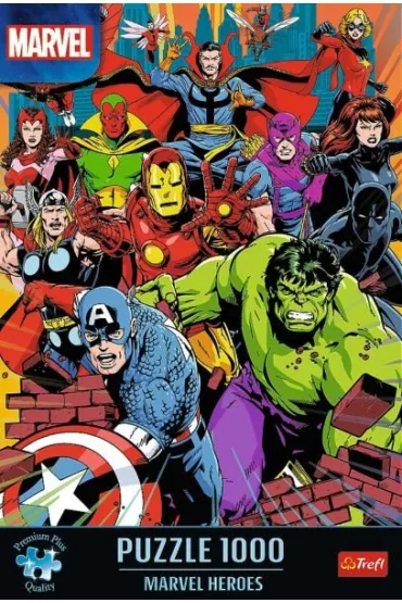 Puzzle 1000 el. Marvel Heroes Trefl