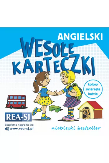 Angielski. Weso�e karteczki. Niebieski bestseller