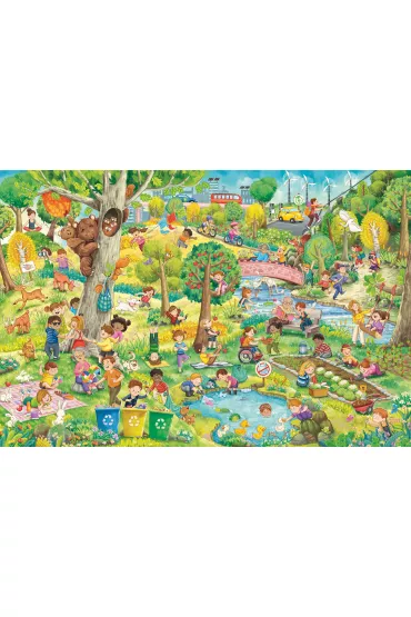 Puzzle 150 el. PQ Szcz�liwe dzieci, szcz�liwa&hellip; Schmidt