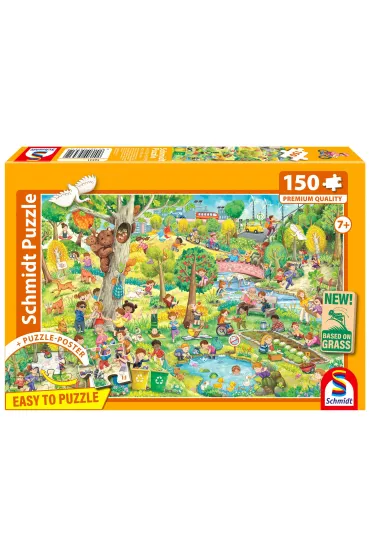 Puzzle 150 el. PQ Szcz�liwe dzieci, szcz�liwa&hellip; Schmidt
