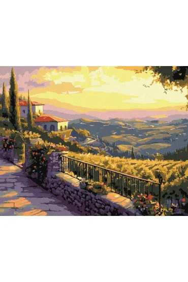 Ideyka Malowanie po numerach - W�oski wiecz�r 40x50cm