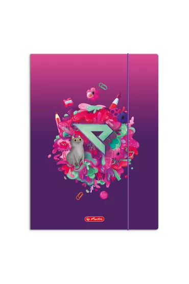 Herlitz Teczka A4 z gumk� Ekipa