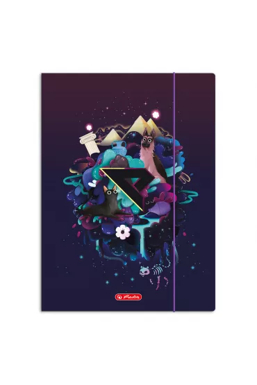 Herlitz Teczka A4 z gumk� Ekipa