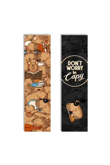 Molom Zak�adka kartonowa - Don`t worry be Capy