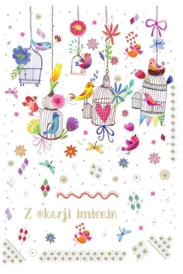 Trend Kartka okoliczno�ciowa Imieniny TS111