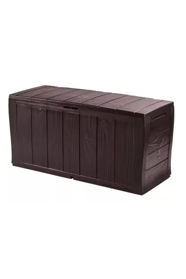Skrzynia ogrodowa-balkonowa sherwood 270 l / br�zowa
